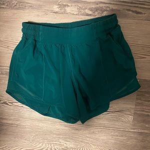 Lululemon running shorts size 6